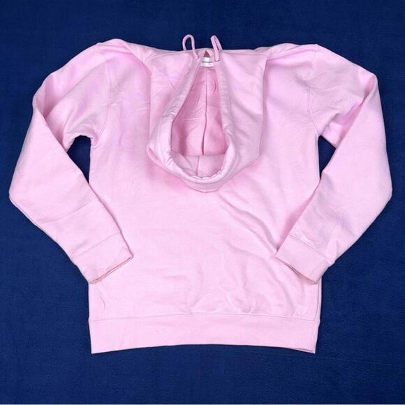 Saintwoods Pink Hoodie Pullover Made in Canada Size S Embroidered Logo SSENSE - Picture 2 of 8